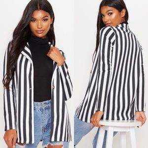 PrettyLittleThing Striped Blazer